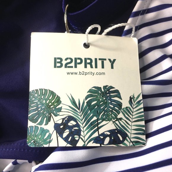 B2PRITY Front Cross Slimming Swimsuit   NEW WITH TAGS! - Picture 8 of 13